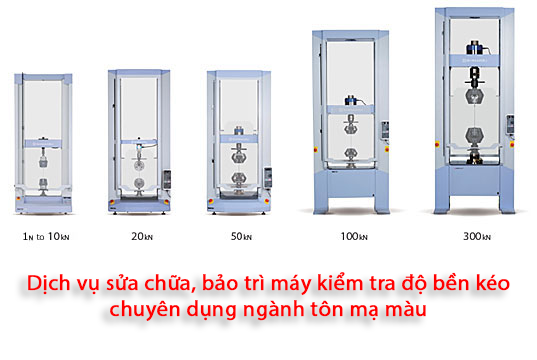 bảo trì máy kiểm tra độ bền kéo